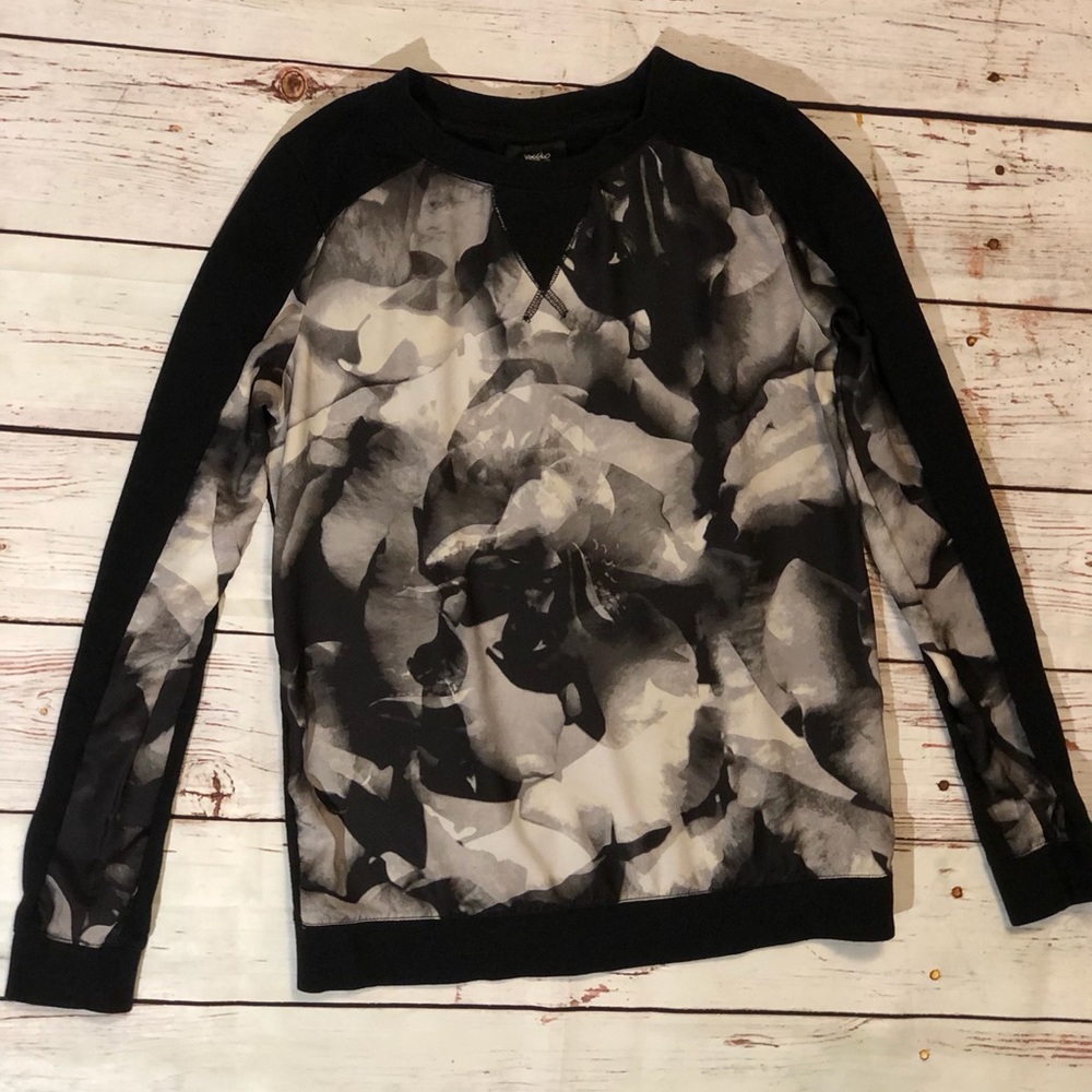 Massimo Women’s Ultra-Small Black and White Shirt